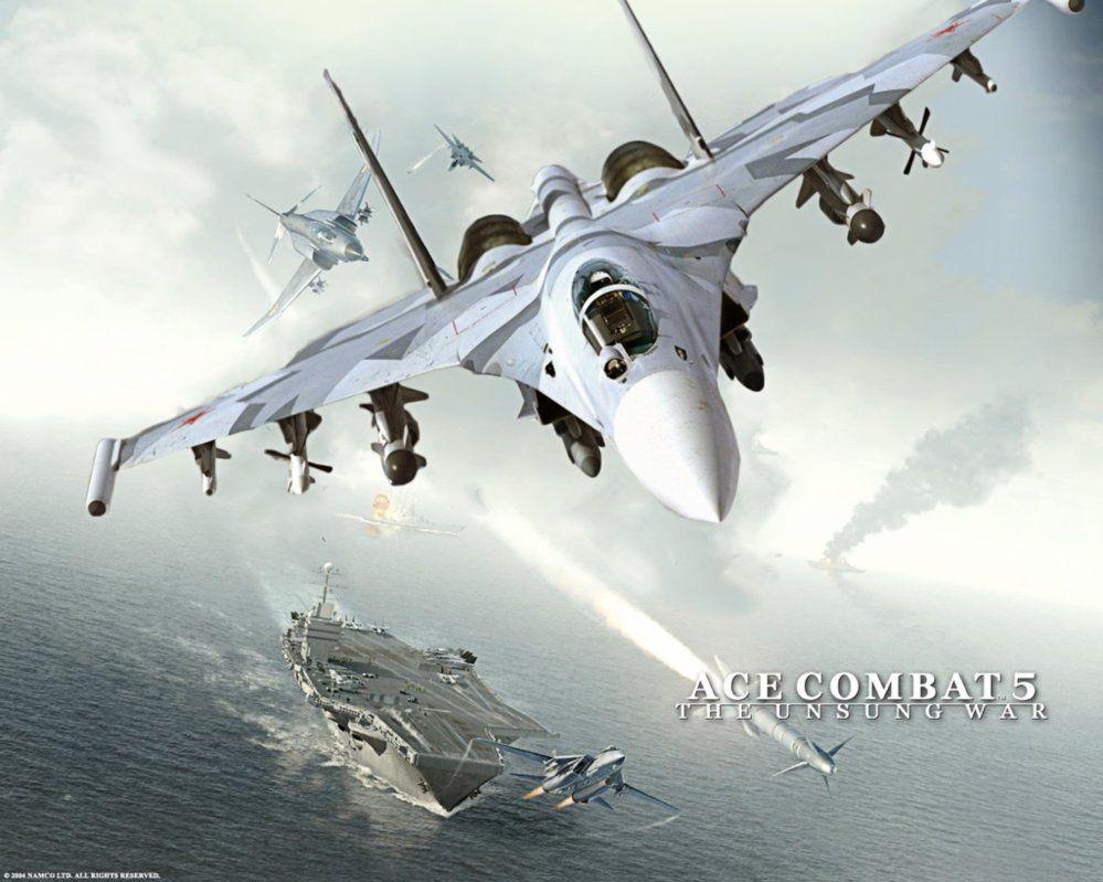 Ace Combat 5 The Unsung War Custom Wallpaper SU 35