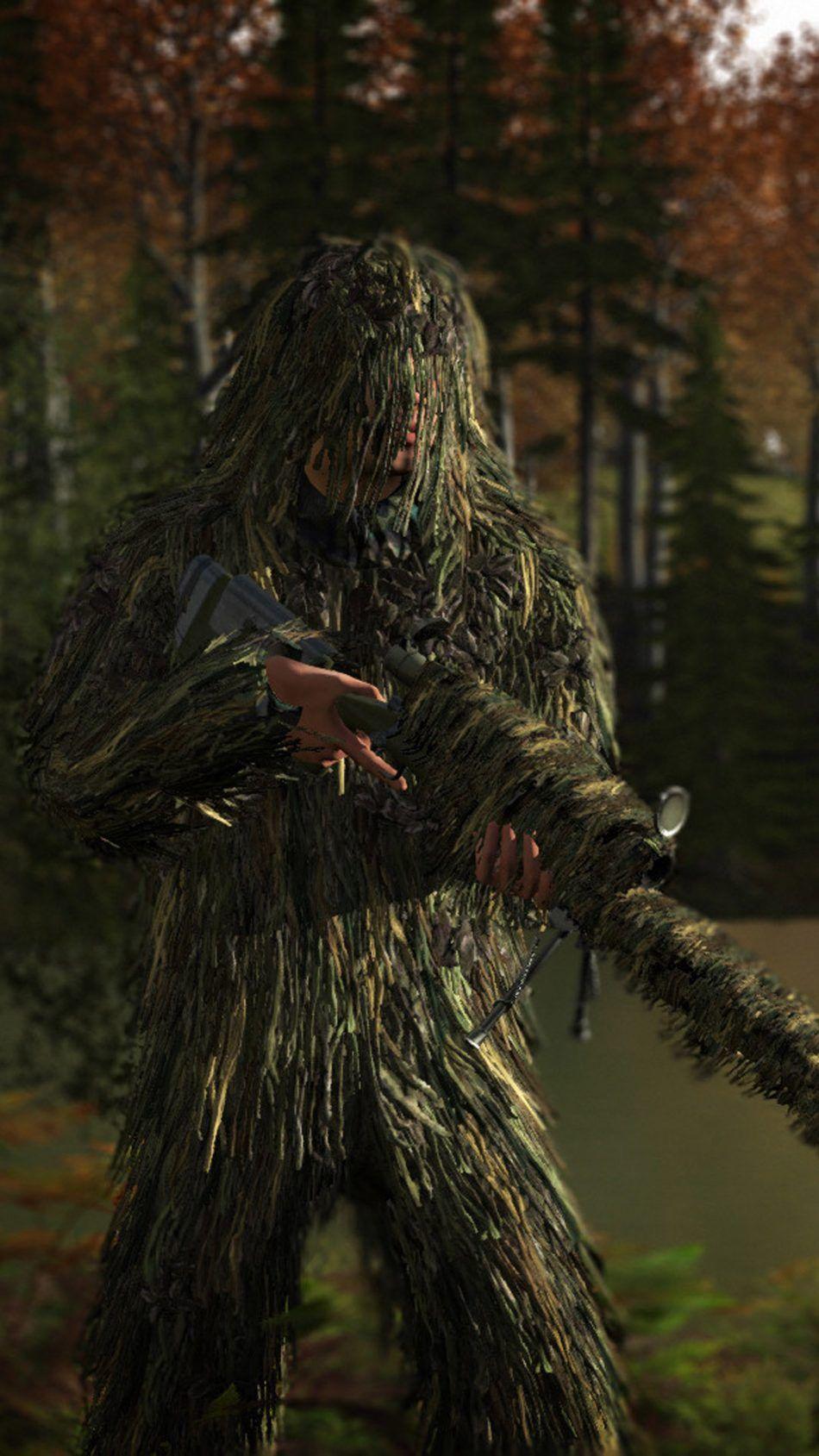 Download Ghillie Suit PlayerUnknown's Battlegrounds (PUBG) Free Pure