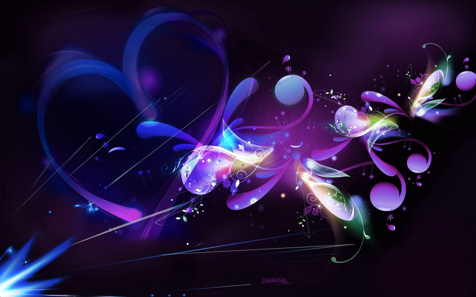 Purple Abstract Background Background Spot