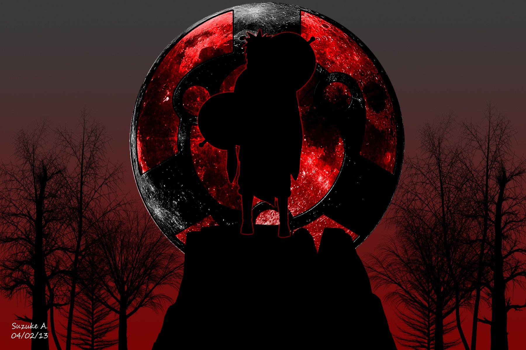 HD Madara Sharingan 4k Background