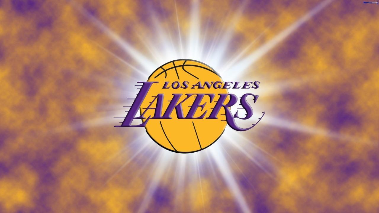 1280x720px Los Angeles Lakers Logo Wallpaper