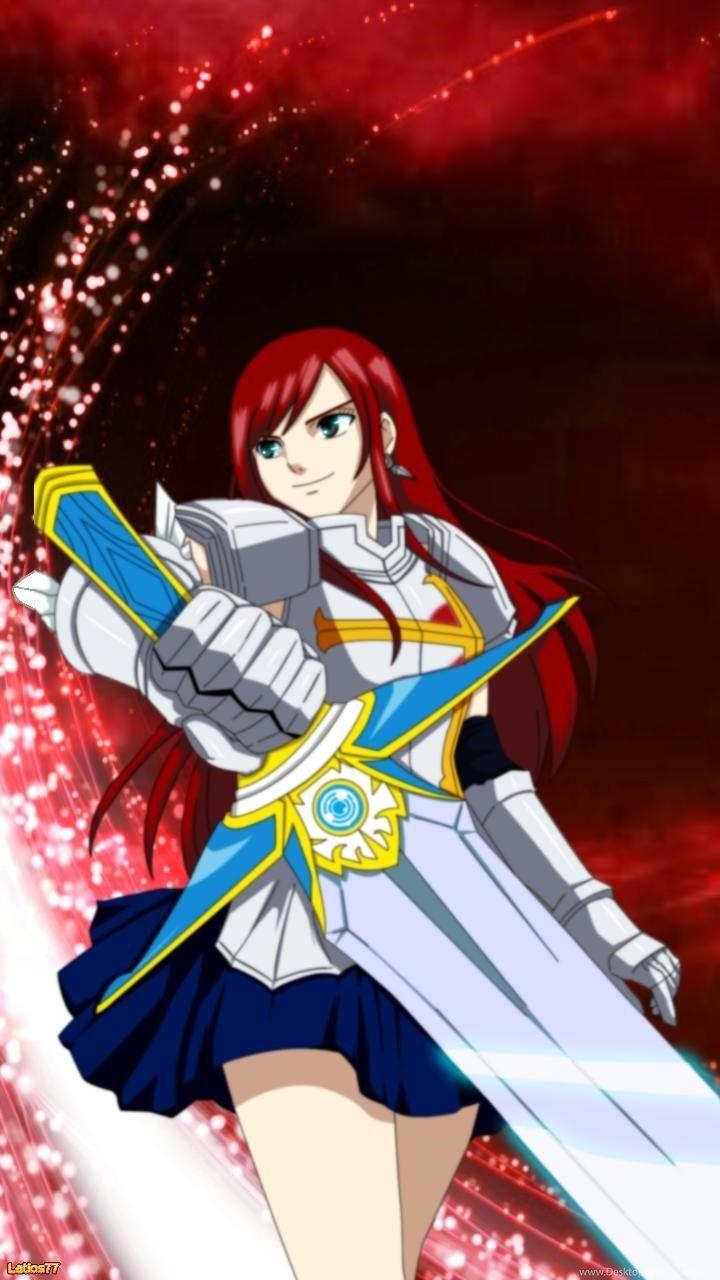 Erza Fairy Tail Phone Wallpaper