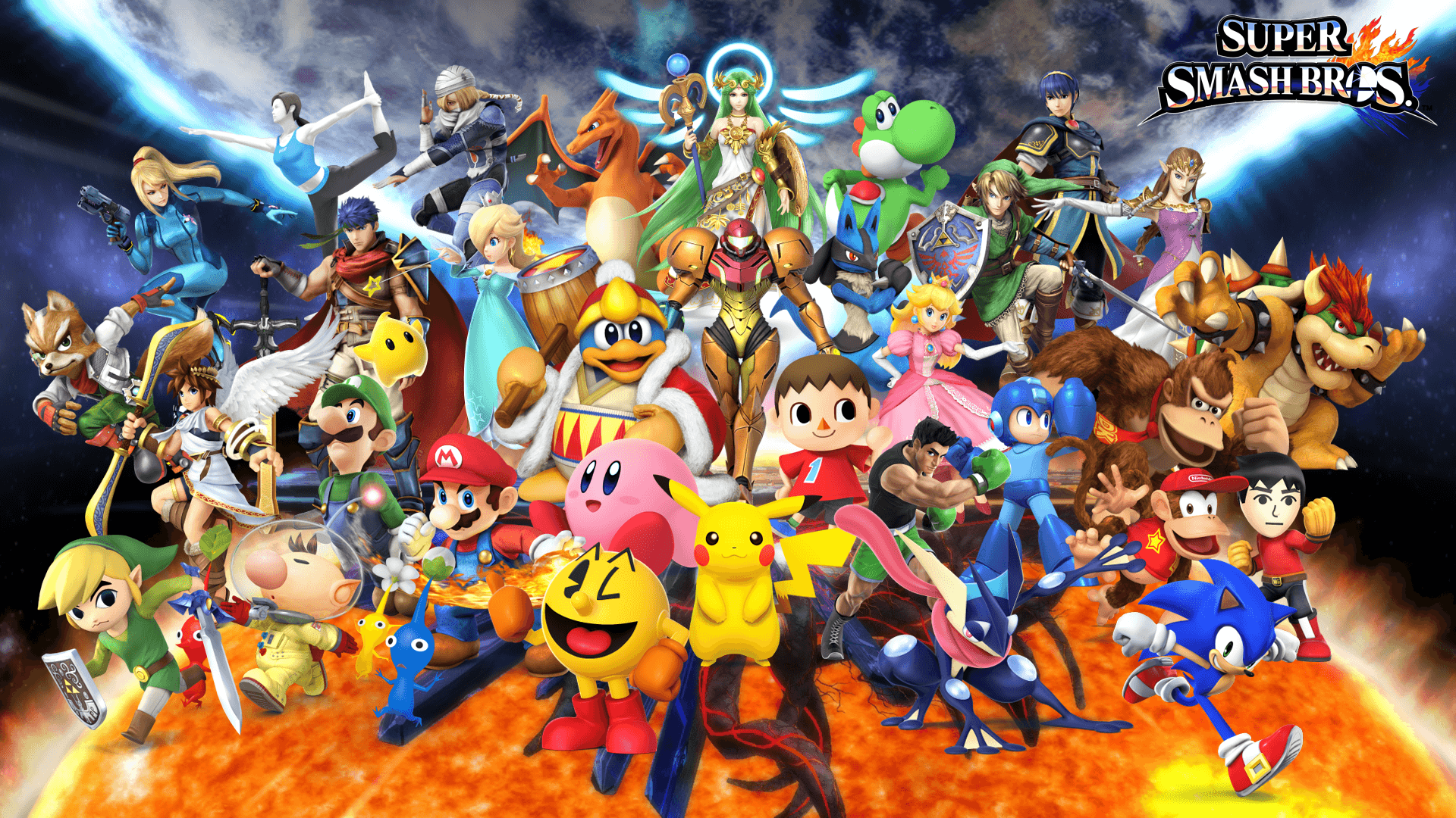 Super Smash Bros. for Nintendo 3DS and Wii U HD Wallpaper 7