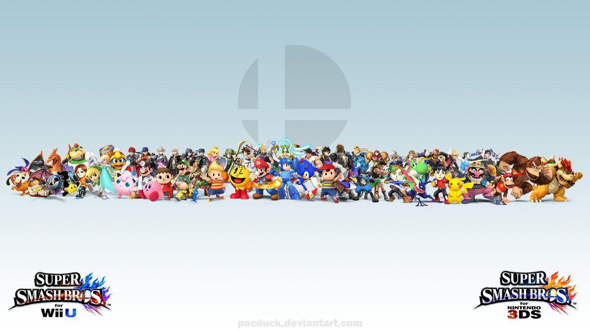 Super Smash Bros. Wii U 3DS Wallpaper