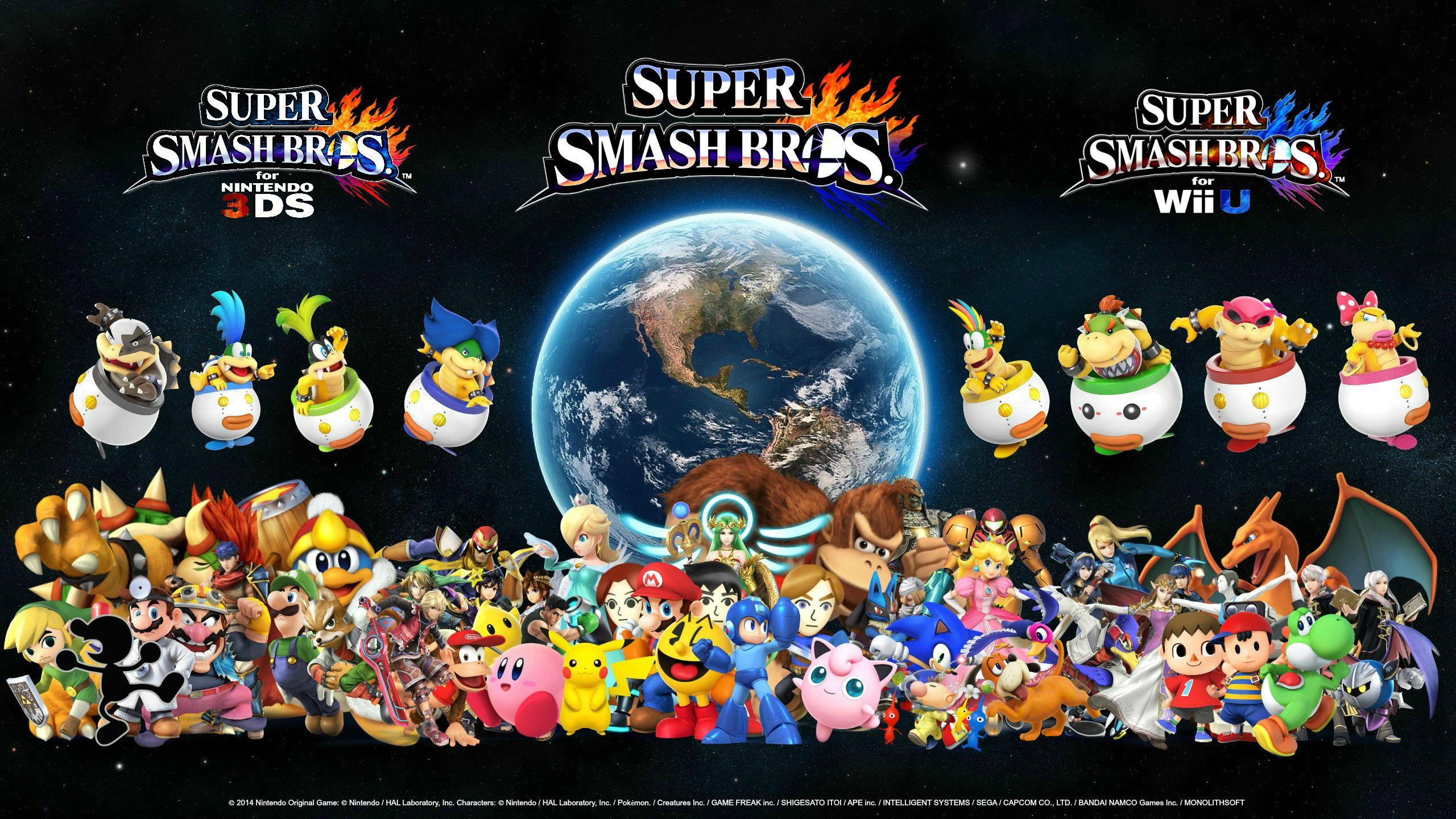 Super Smash Bros Wii U Wallpapers Wallpaper Cave