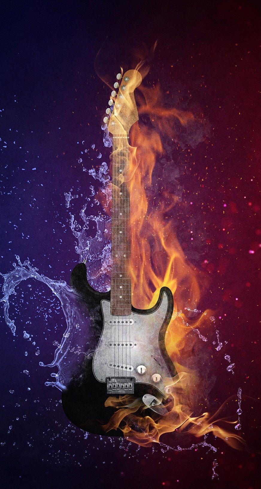 Guitar Art Wallpapers Wallpaper Cave