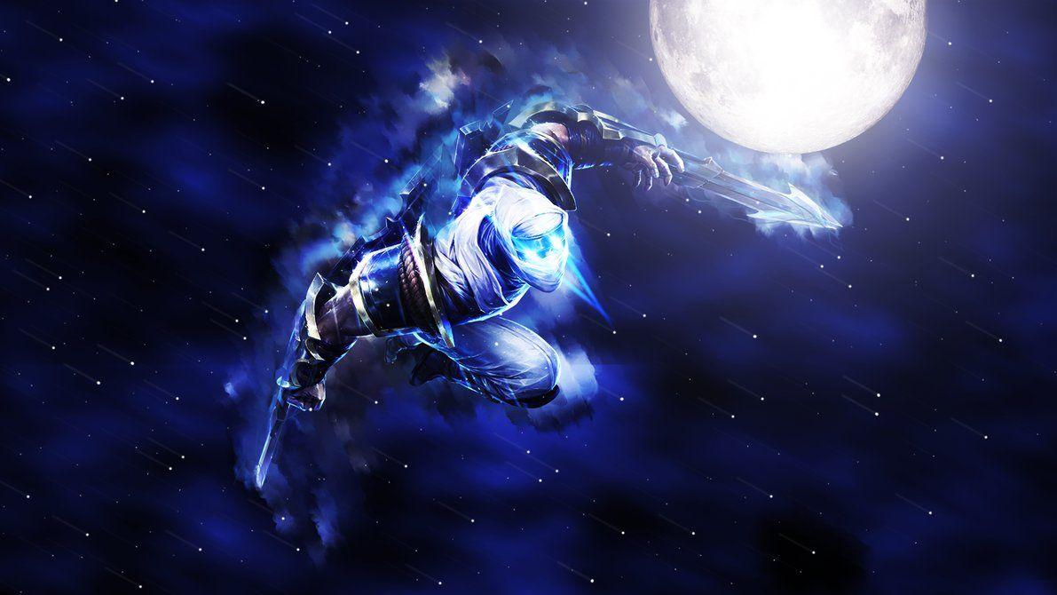 Shockblade Zed League Of Legends Wallpaper