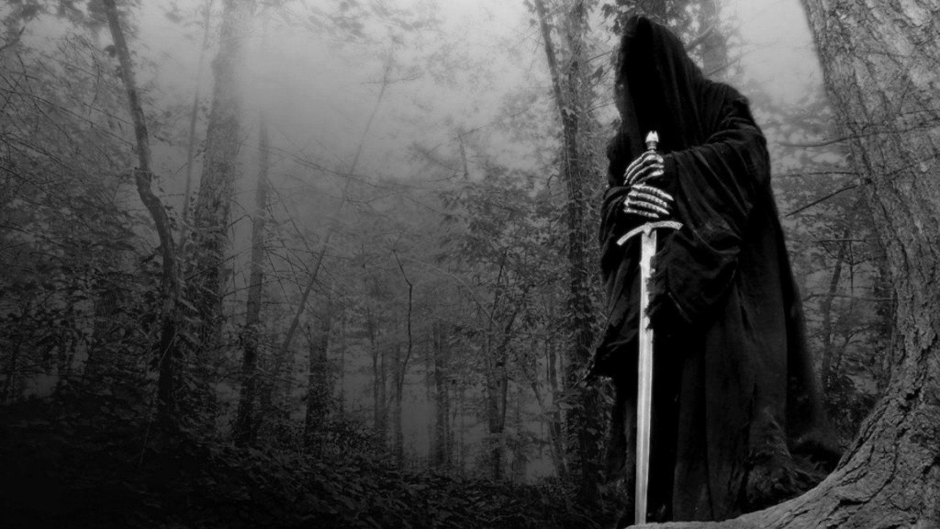 Dark gothic death sword wallpaperx1080