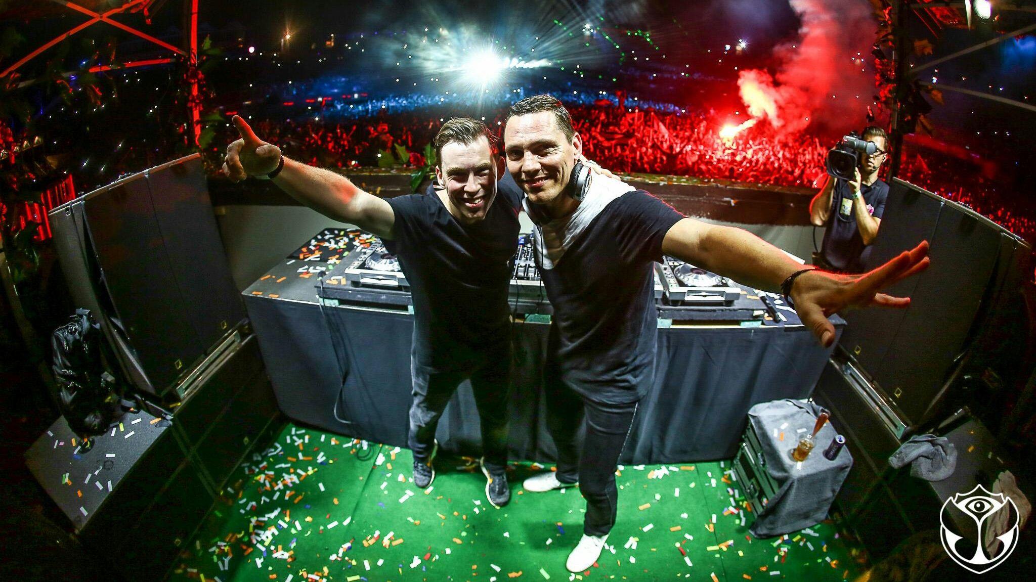 Hardwell and Tiesto Full HD Wallpaper