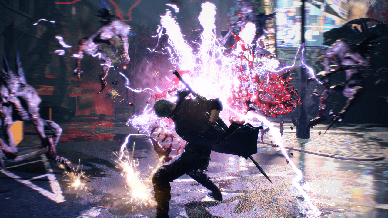Wallpaper Devil May Cry 5, E3 2018, screenshot, 4K, Games