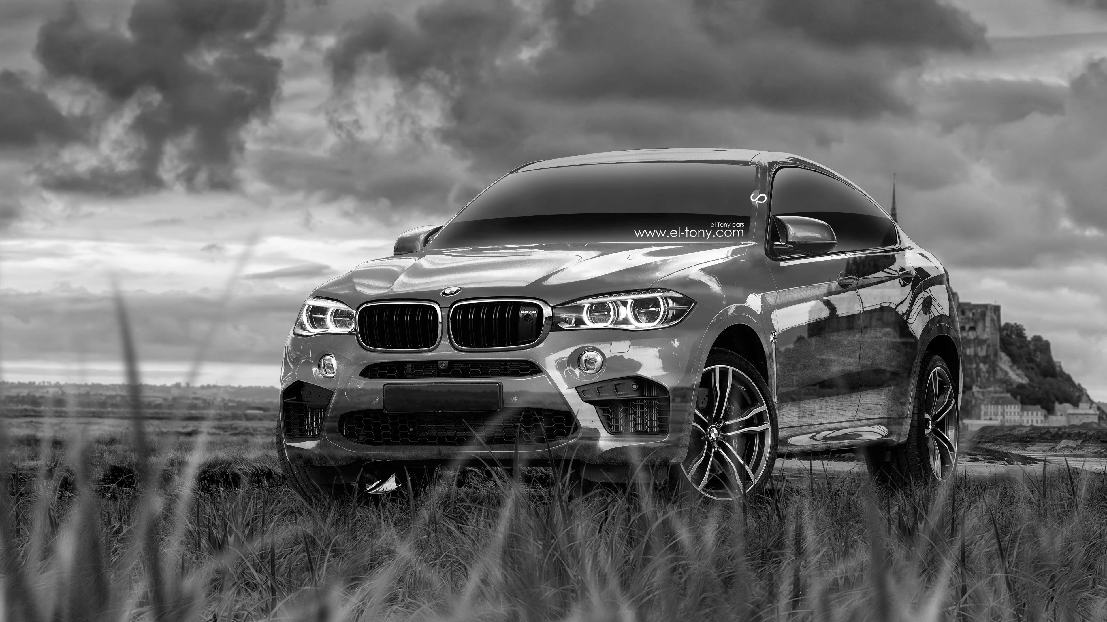 Bmw X6 M Black Wallpaper image picture. Free Download