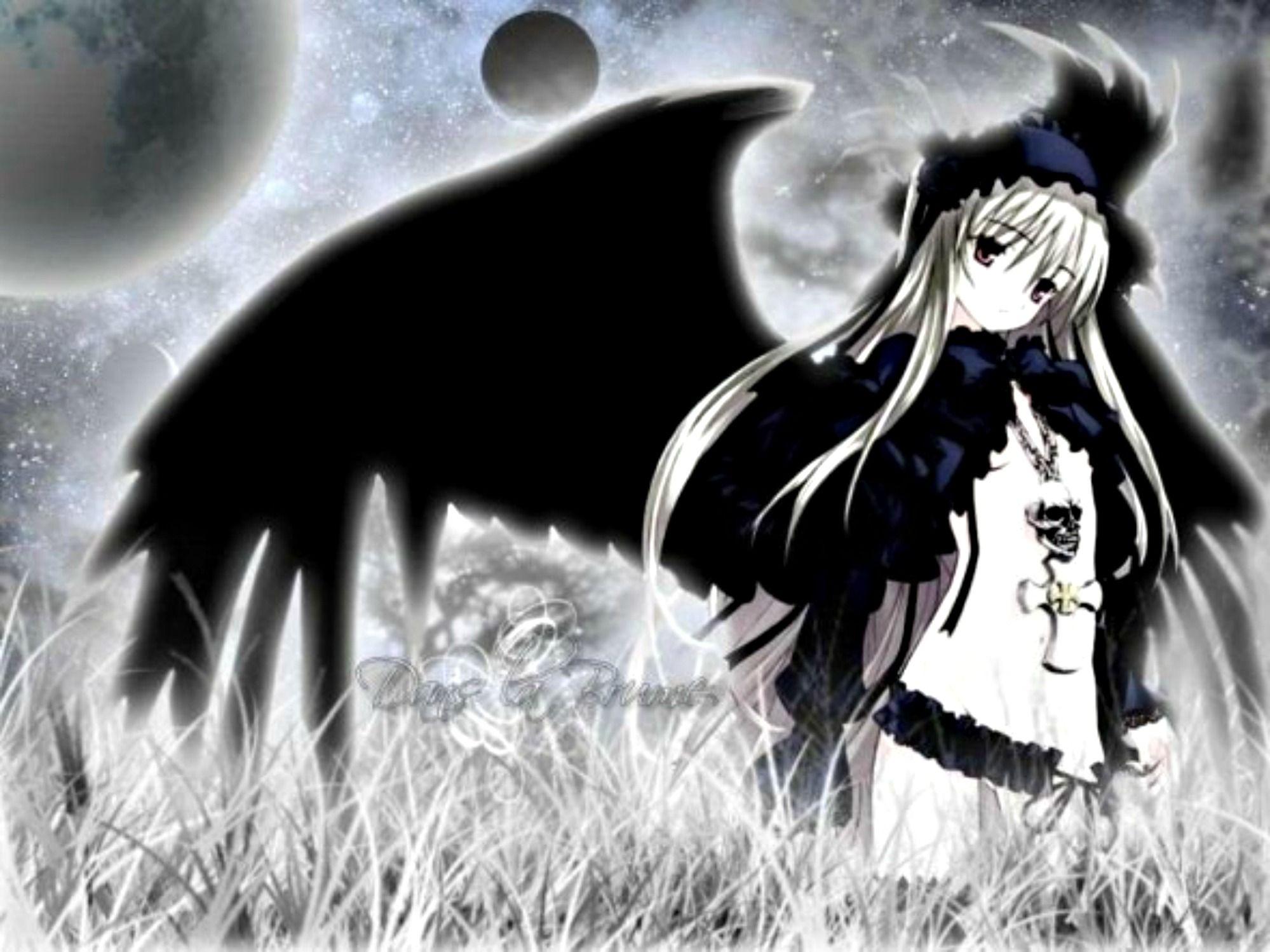 Download Dark Angel Anime Girl wallpaper. Angels, Fairies and Other