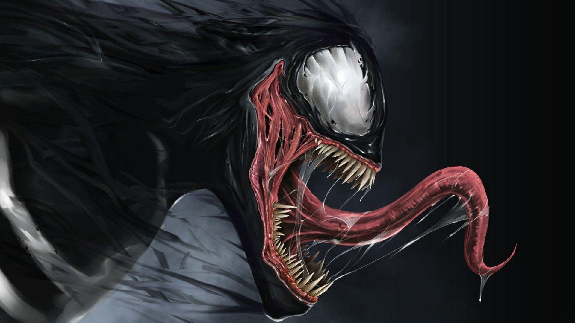 Download Wallpaper 1920x1080 Venom, Marvel Comics, Spider Man HD