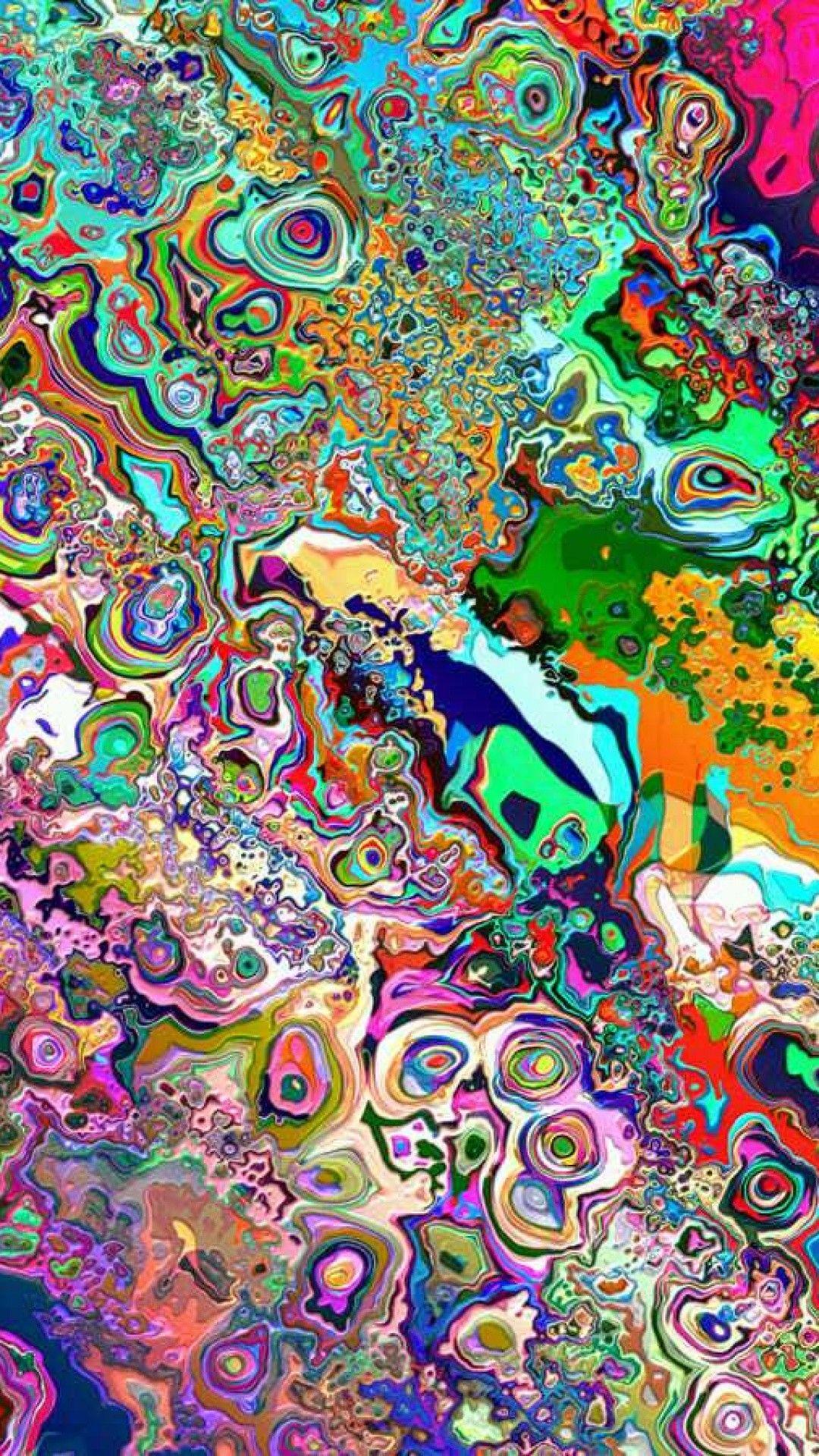 acid trip wallpaper iphone