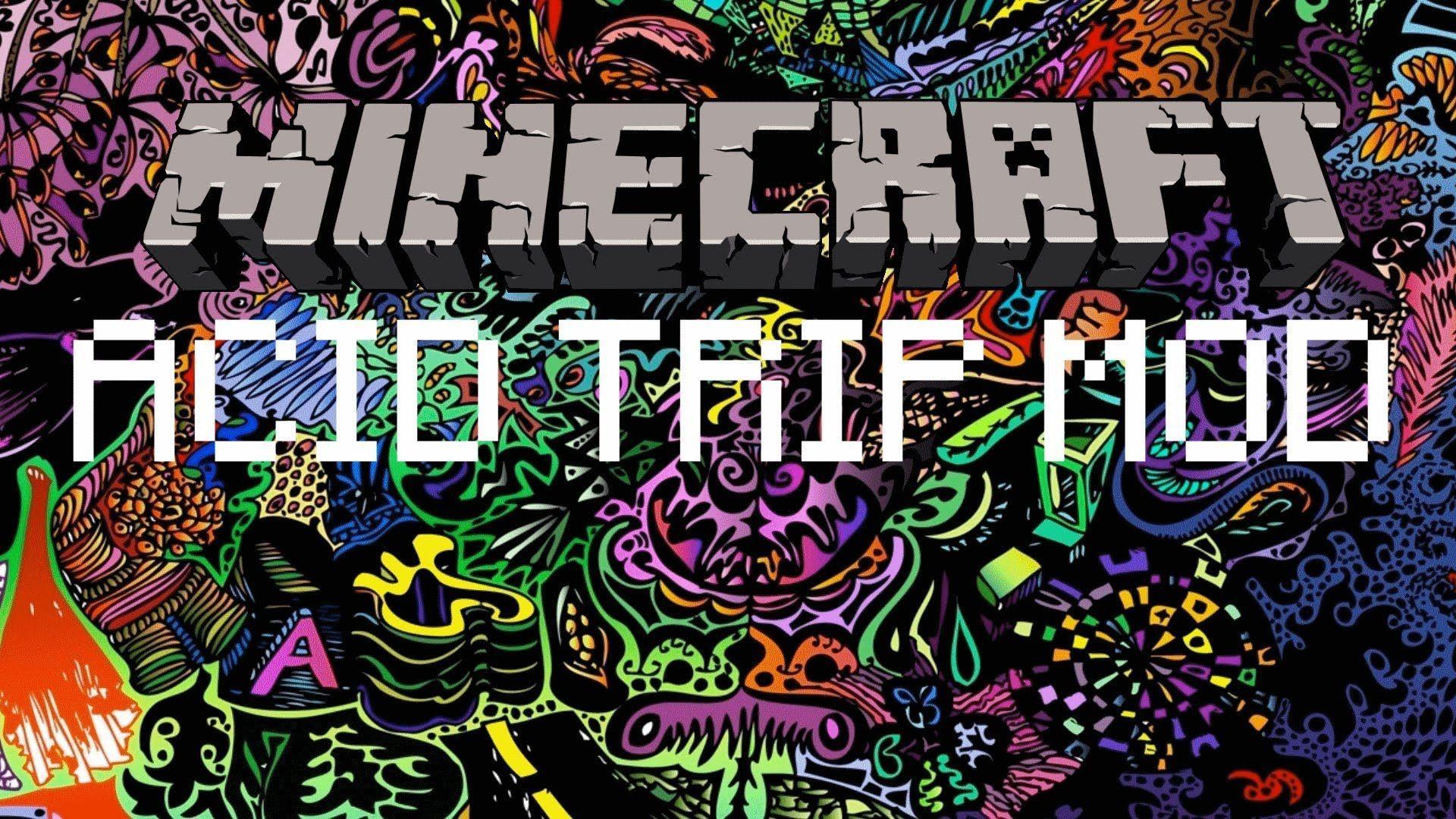 minecraft acid trip background HD background wallpaper free amazing