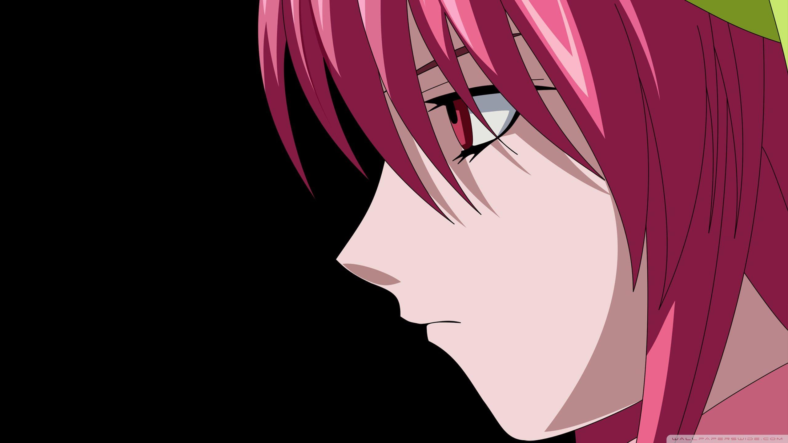 Papeis de parede Elfen Lied lucy Capacete Ruivo Meninas Anime Meninas  baixar imagens