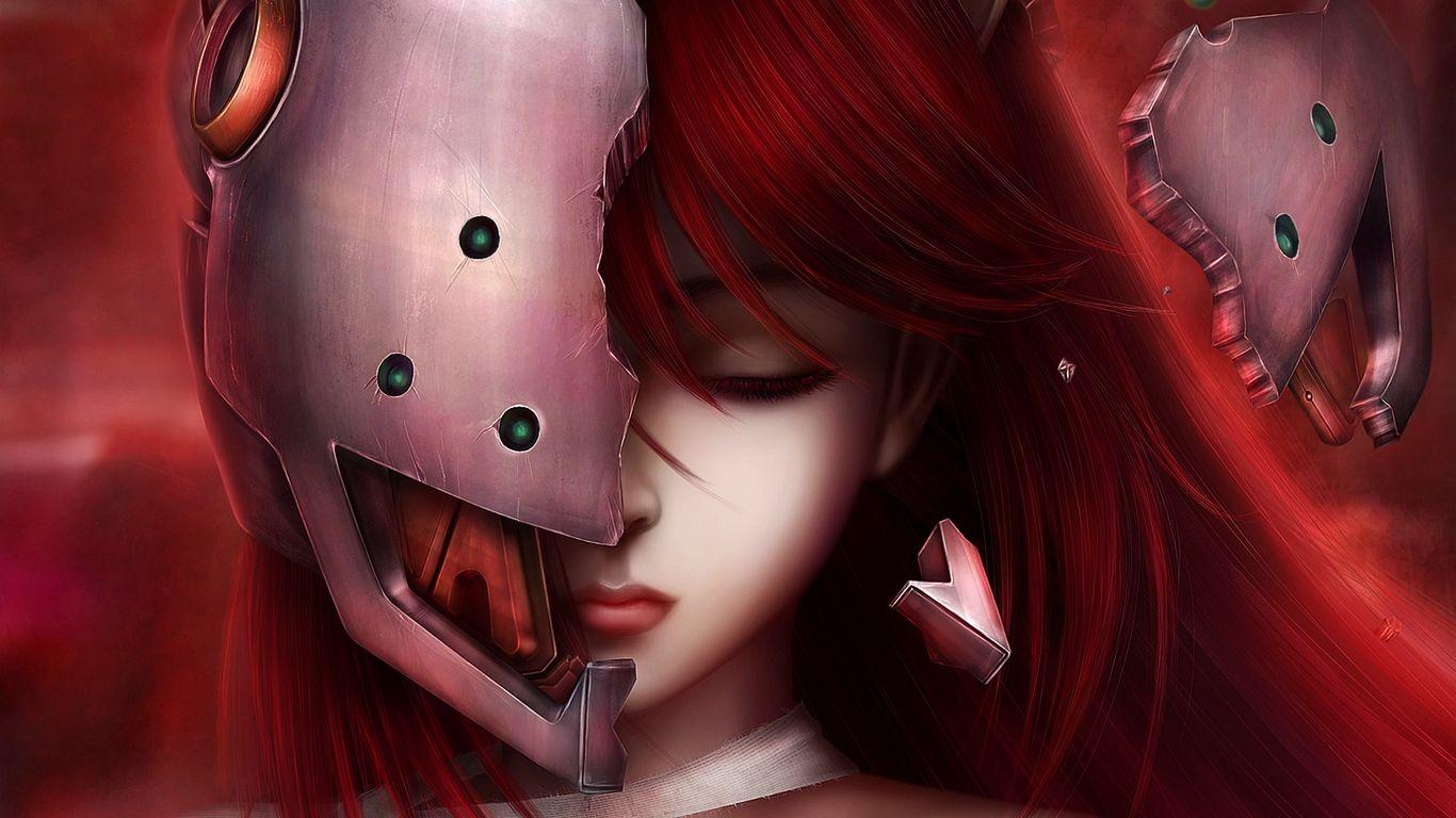 Anime Elfen Lied HD Wallpaper by おもおもも