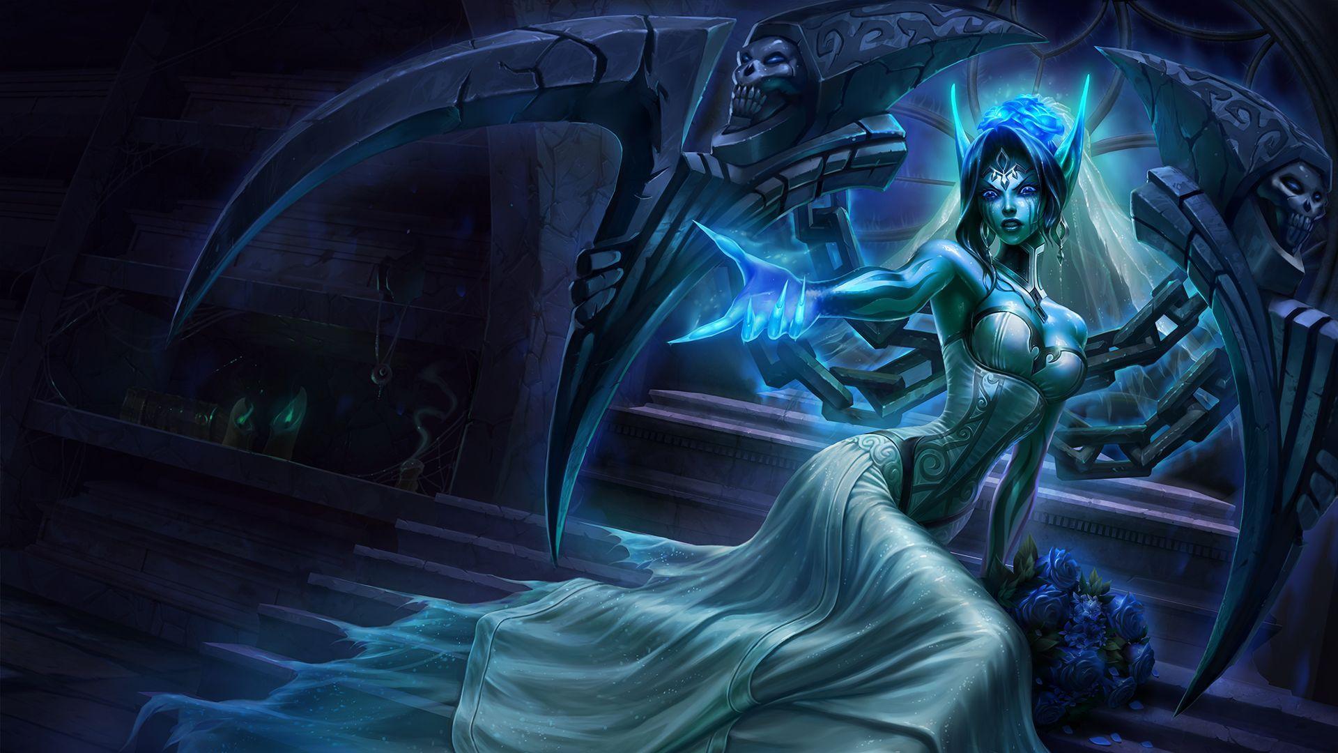 La Llorona (Ghost Bride) Morgana!. League of Legends Art