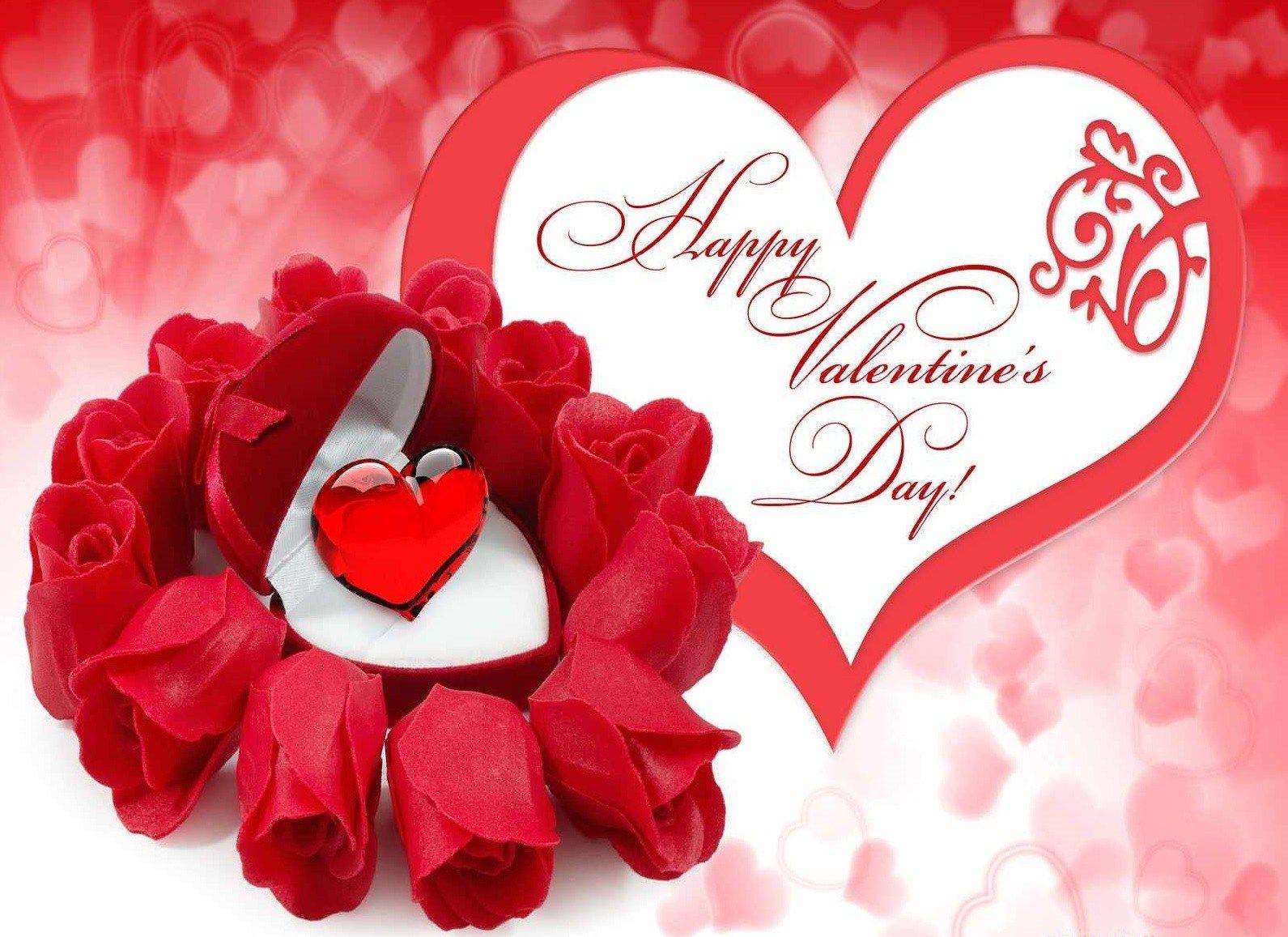 Happy Valentines day Wishes Image Quotes Messages HD Wallpaper