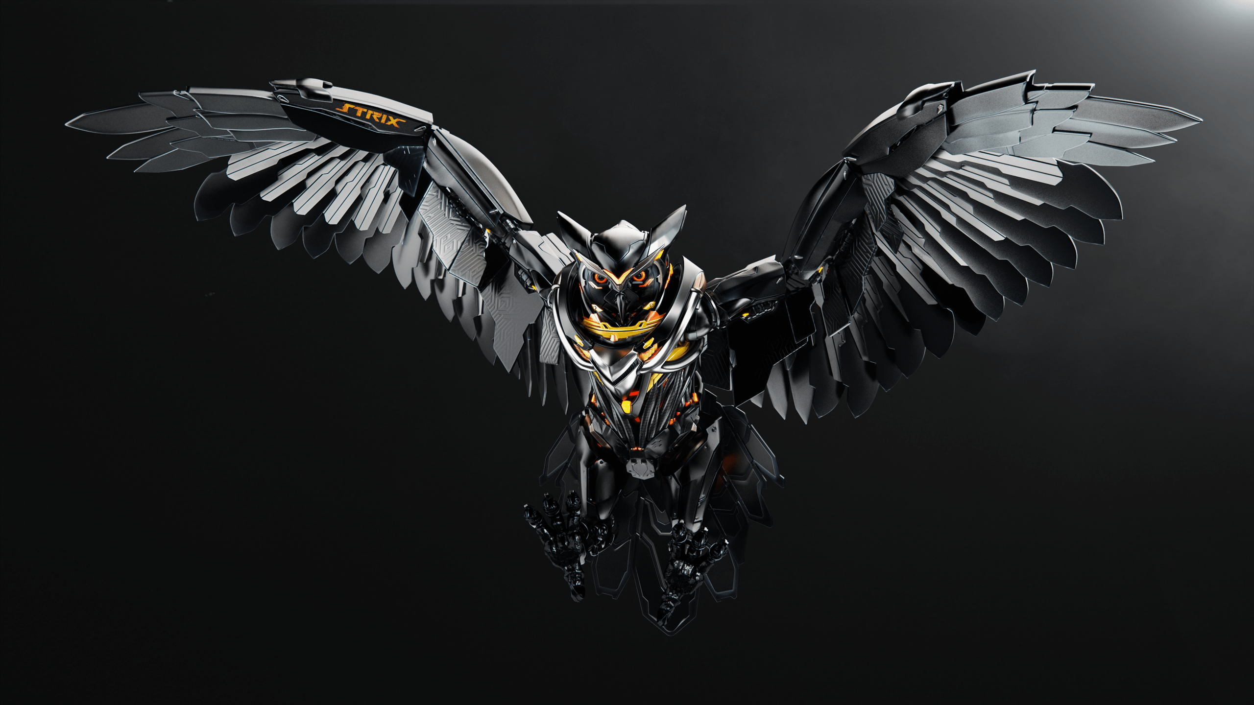 Dark Owl Wallpaper Desktop