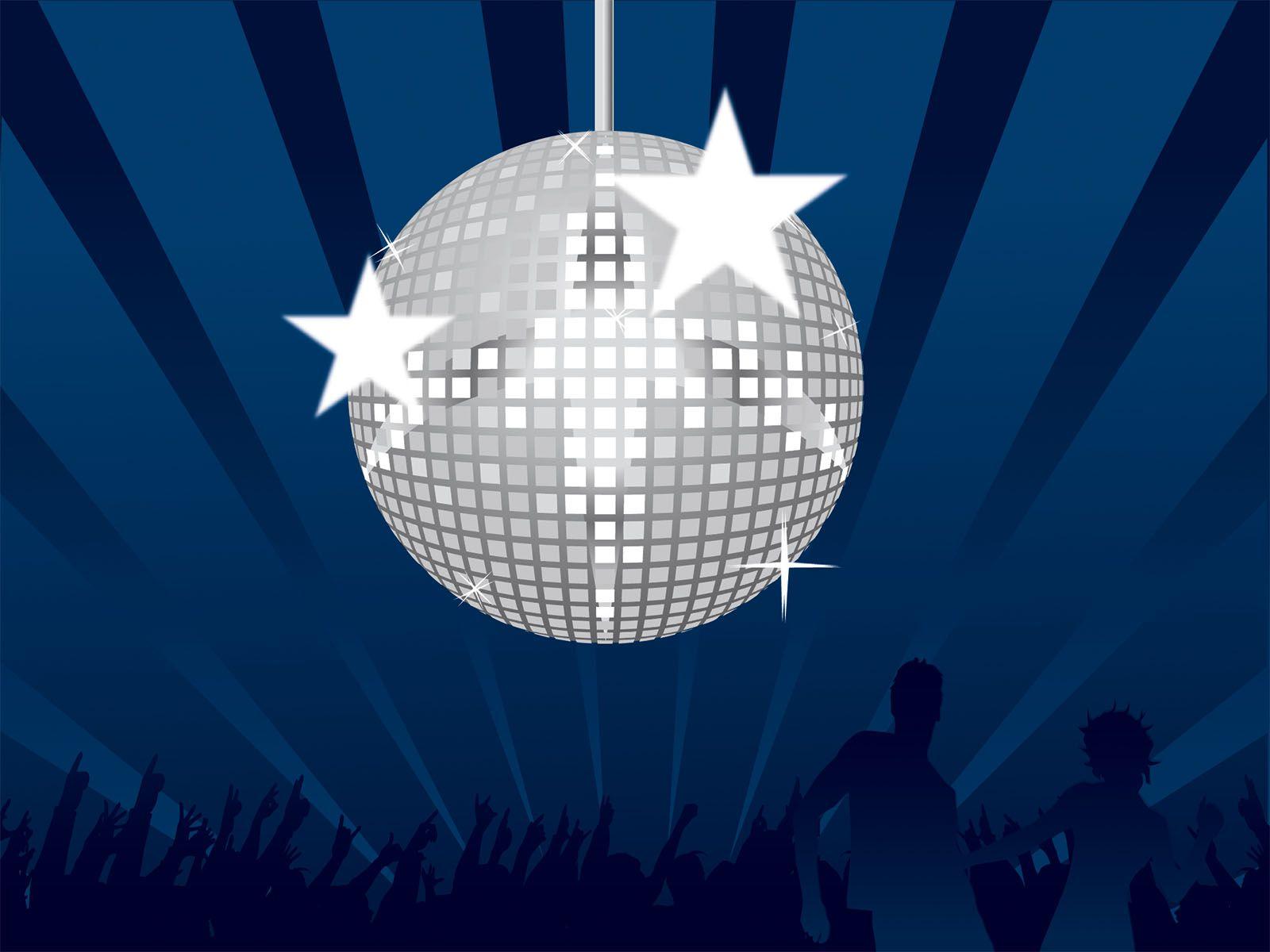 Disco Ball and Music Powerpoint PPT