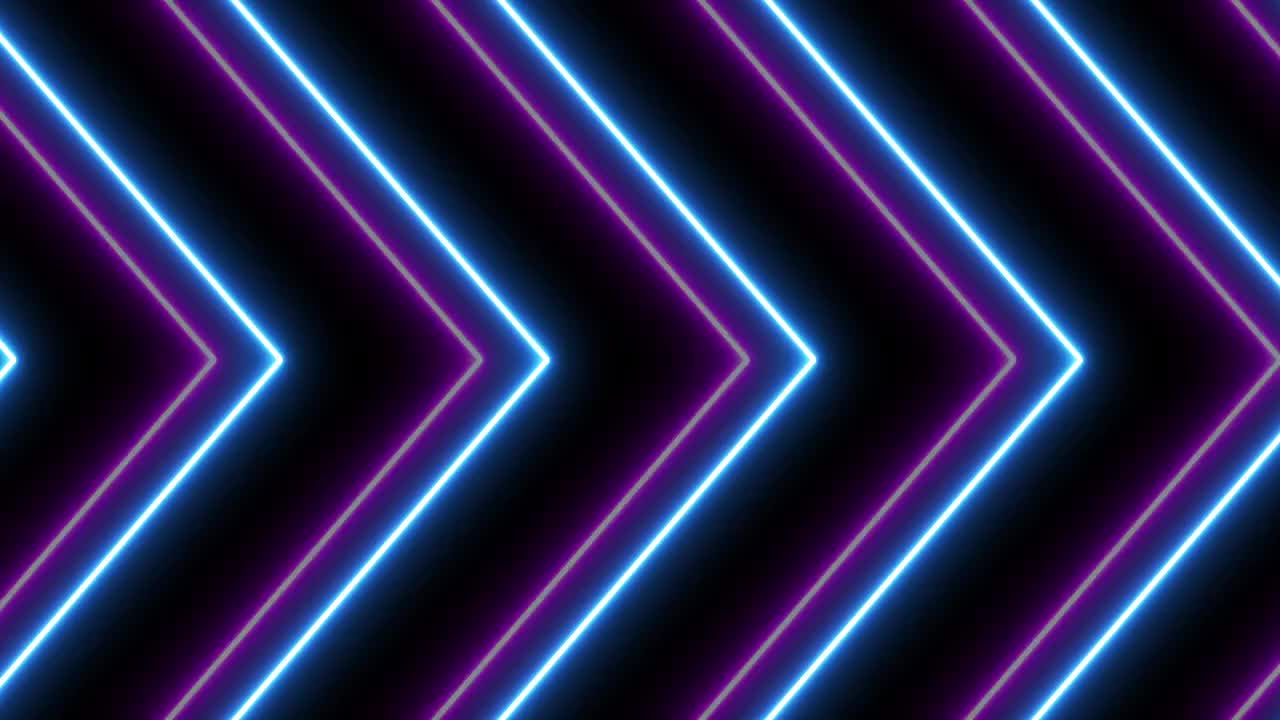 Neon Lights Background Motion Graphics