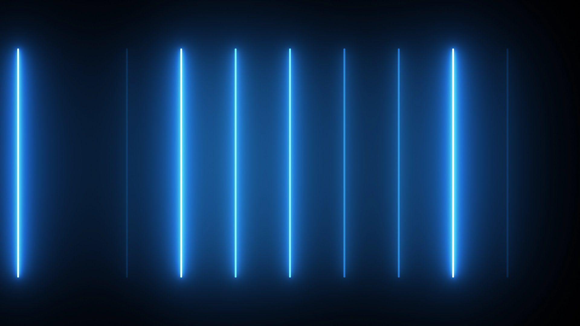 Vertical Neon Video Background Loop