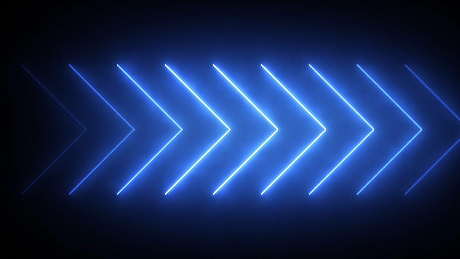 Neon Arrows Video Background Loop