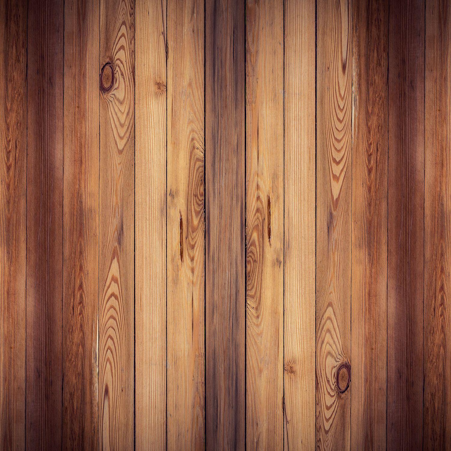 Vertical Wooden Planks Wallpaper