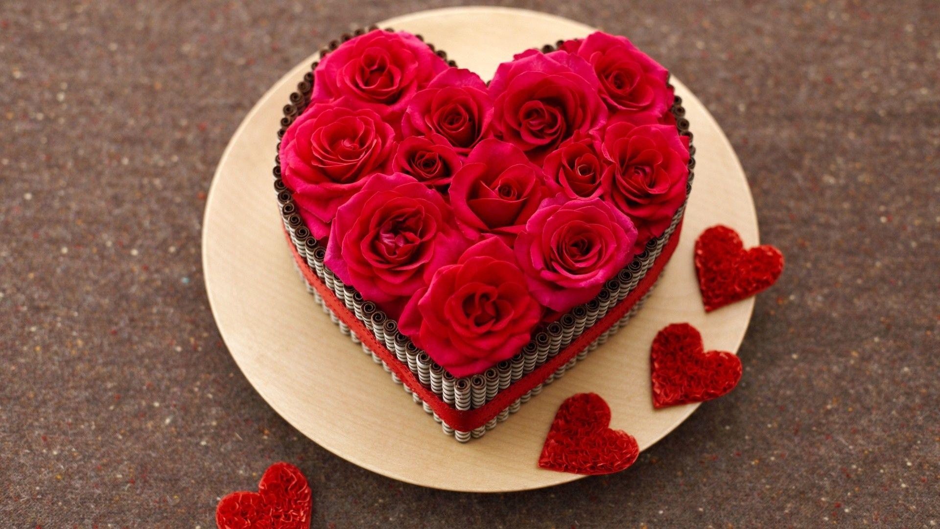 Red Rose Heart Wallpaper 8 HD Wallpaper Free
