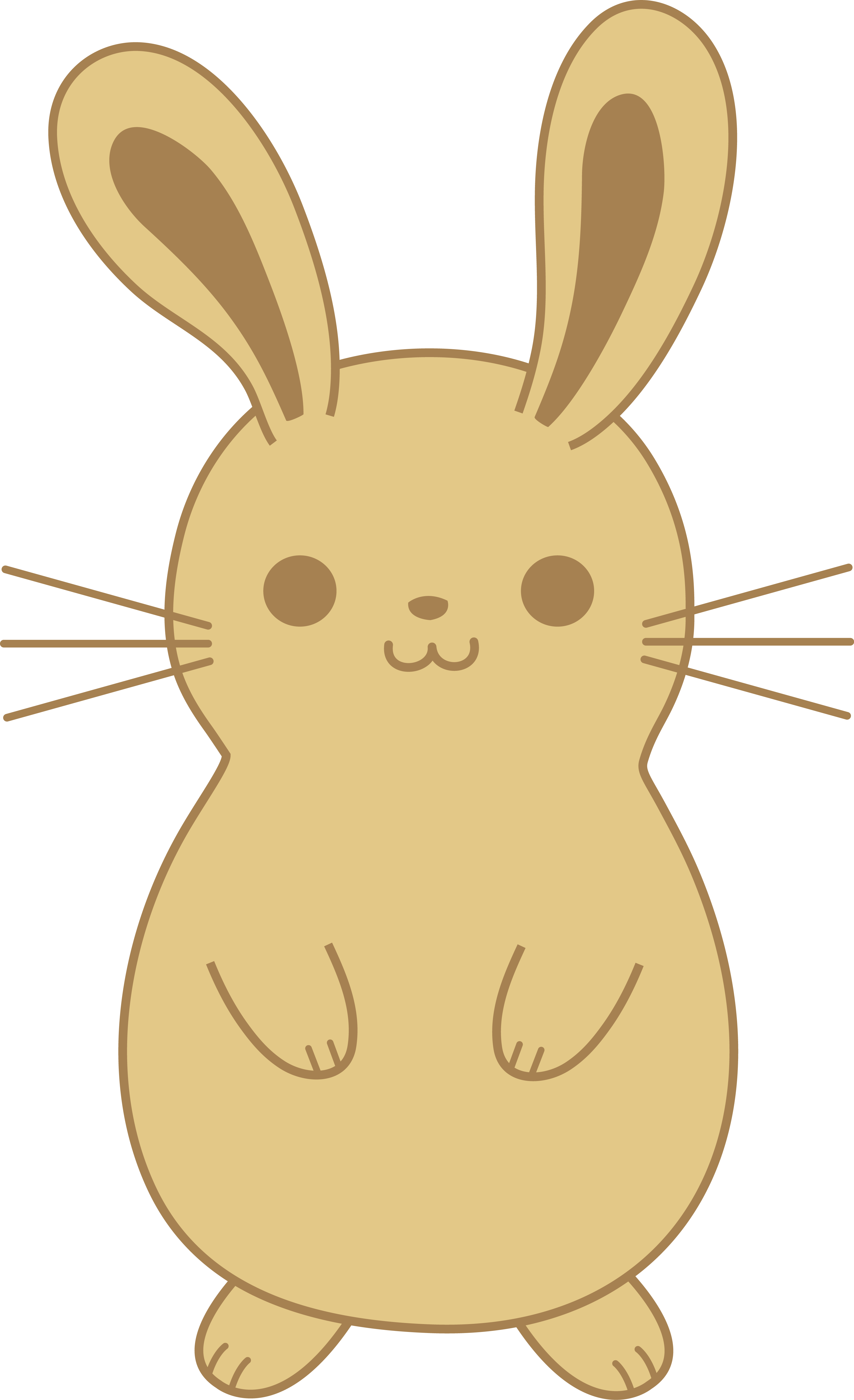 Clip Art Cute Bunnies Wallpaper