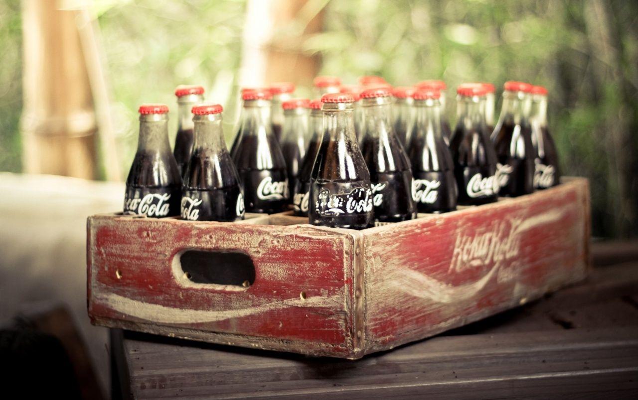 Vintage Coca Cola Bottles Wallpaper. Vintage Coca Cola Bottles
