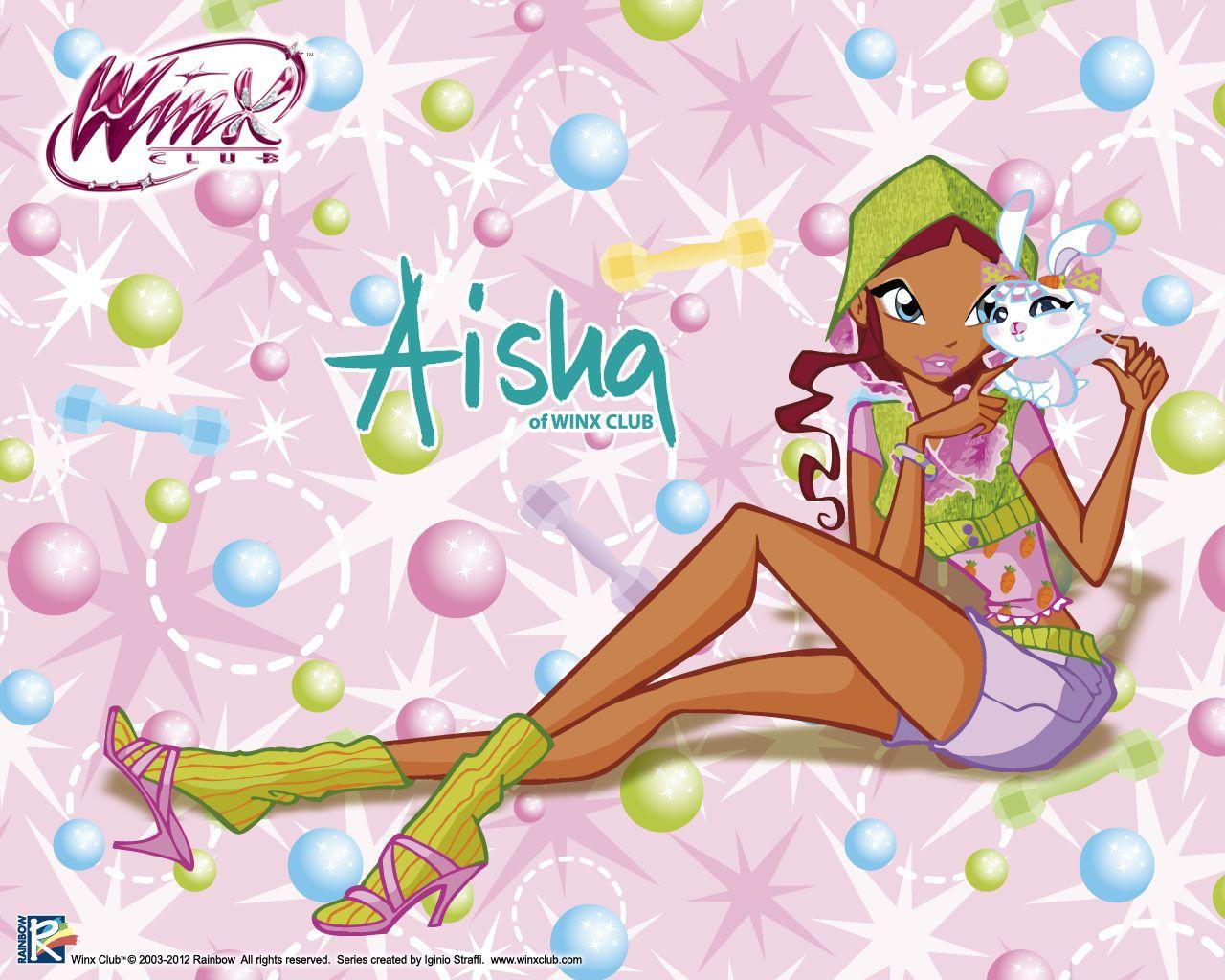 Winx Club Forever And Ever!: New Aisha's Love And Pet Wallpaper!