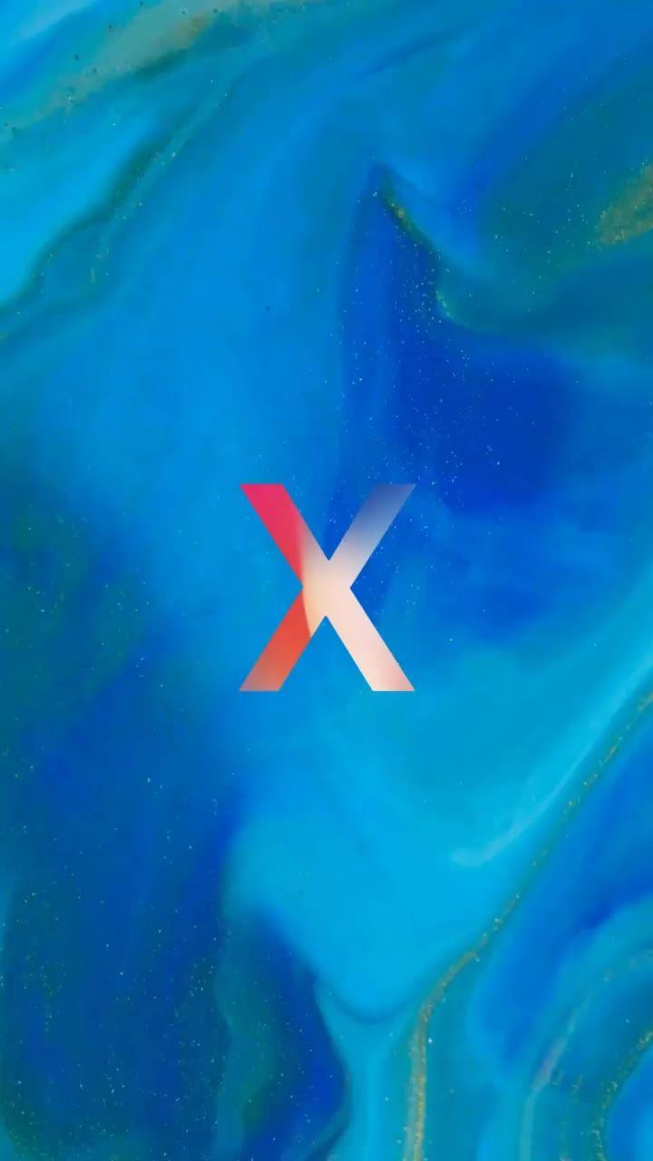 iPhone X Live and Static Wallpaper Masked X and Fluid Static