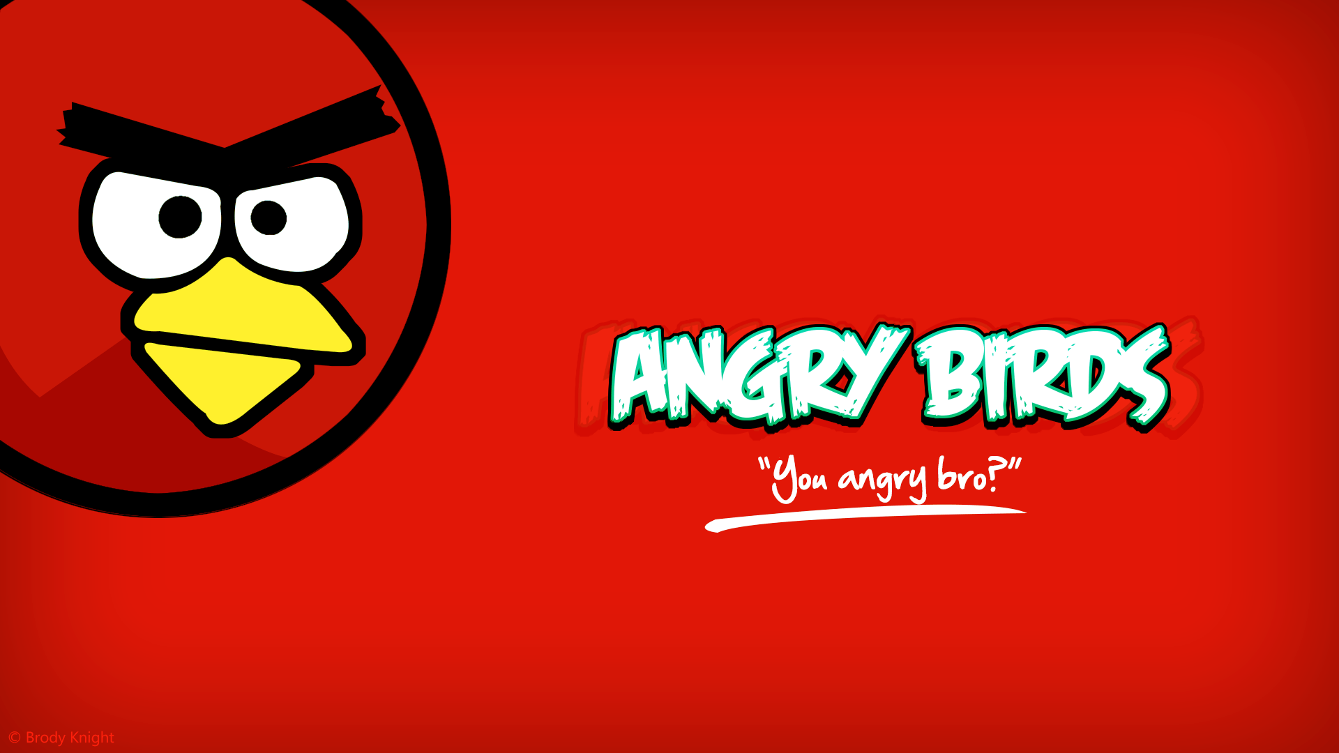 Angry Birds Red HD Background Wallpaper 26054