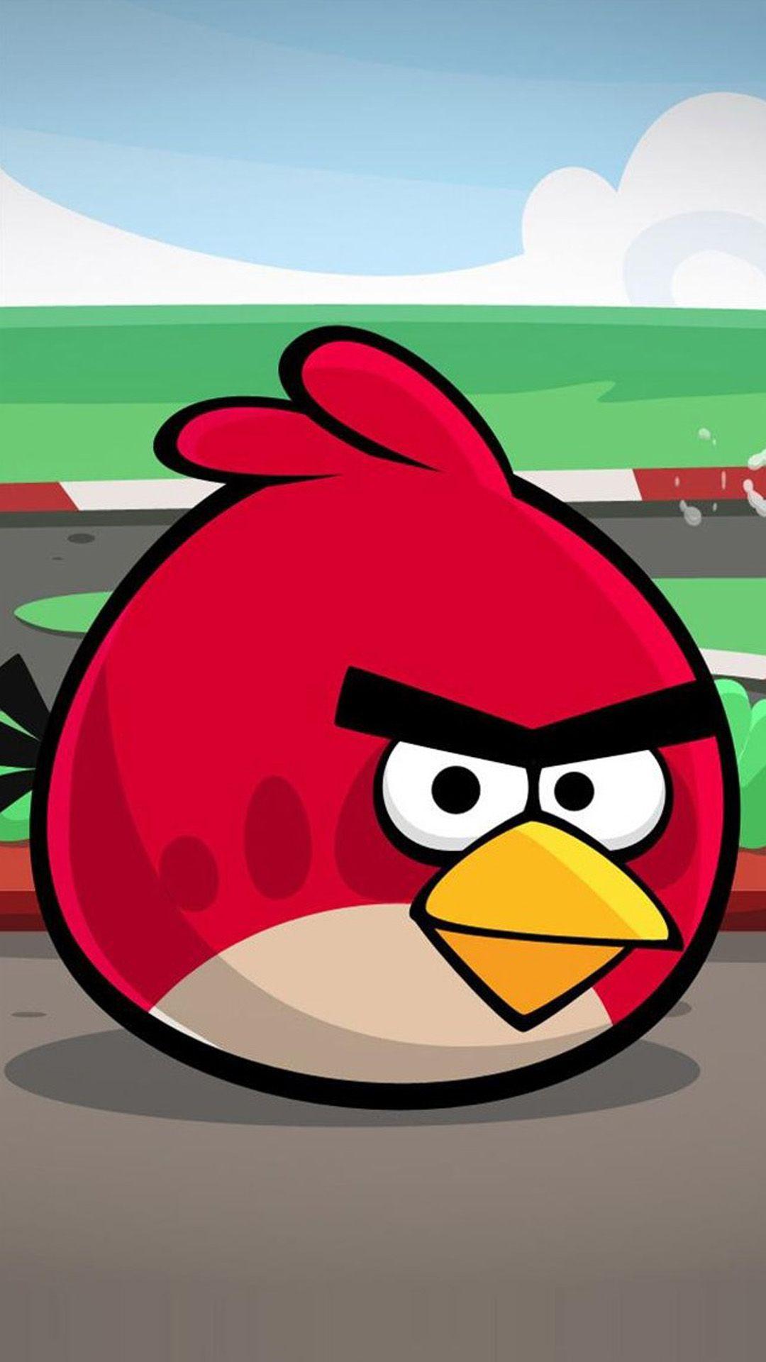 Angry Bird Red Art Android wallpaper HD wallpaper