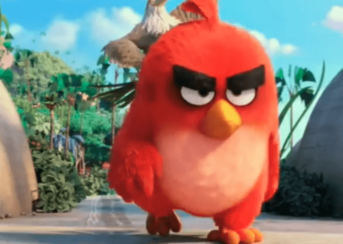Group of Angry Bird Wallpaper Crop