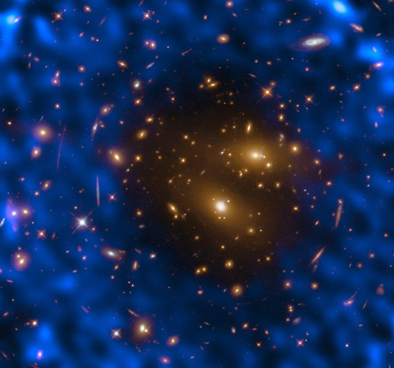 Hubble, ALMA Cooperate on Galaxy Cluster and Cosmic Background