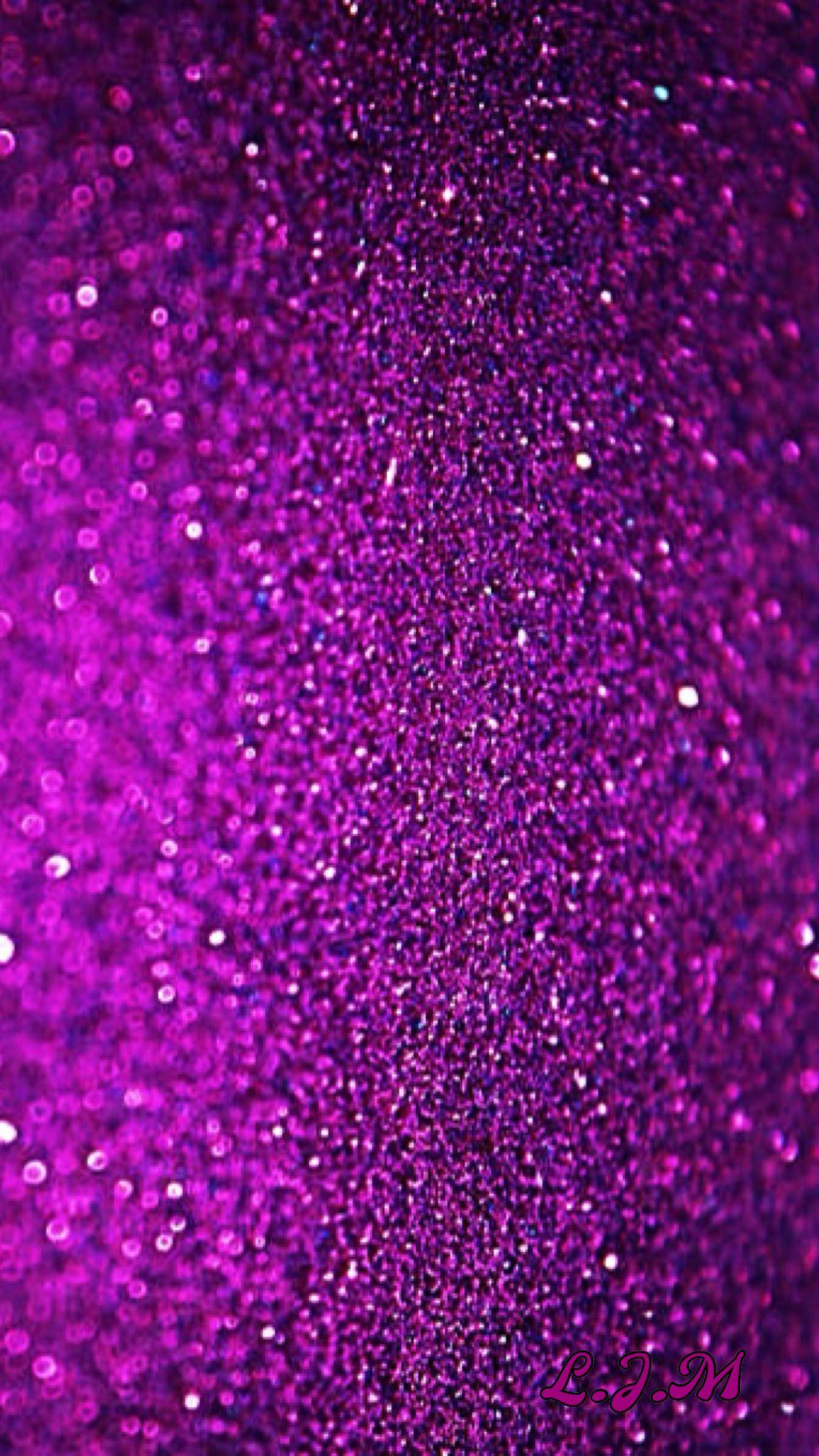 Glitter phone wallpaper sparkle background purple glitter sparkling