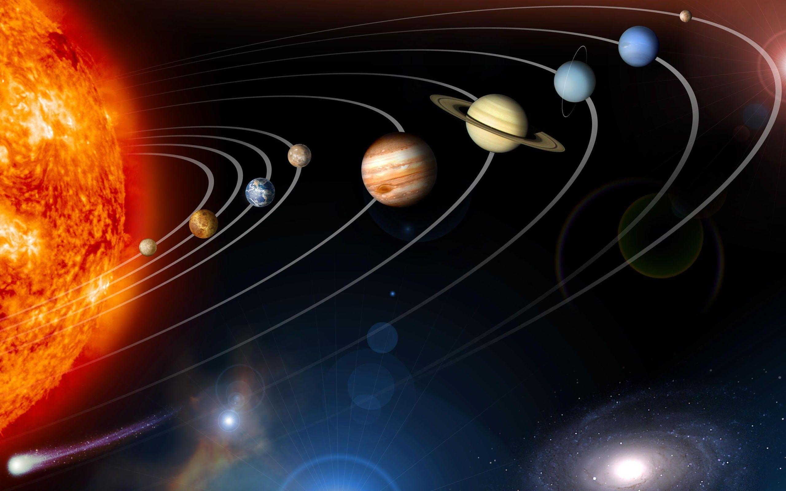 Nine Planets Around Sun HD Wallpaper Download. HD Famous Wallpaper
