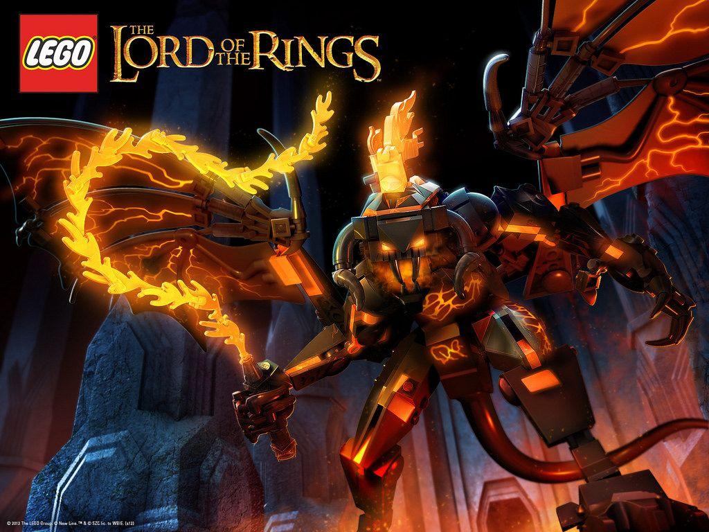 LEGO Lord of the Rings Balrog Wallpaper. Read more here: ww