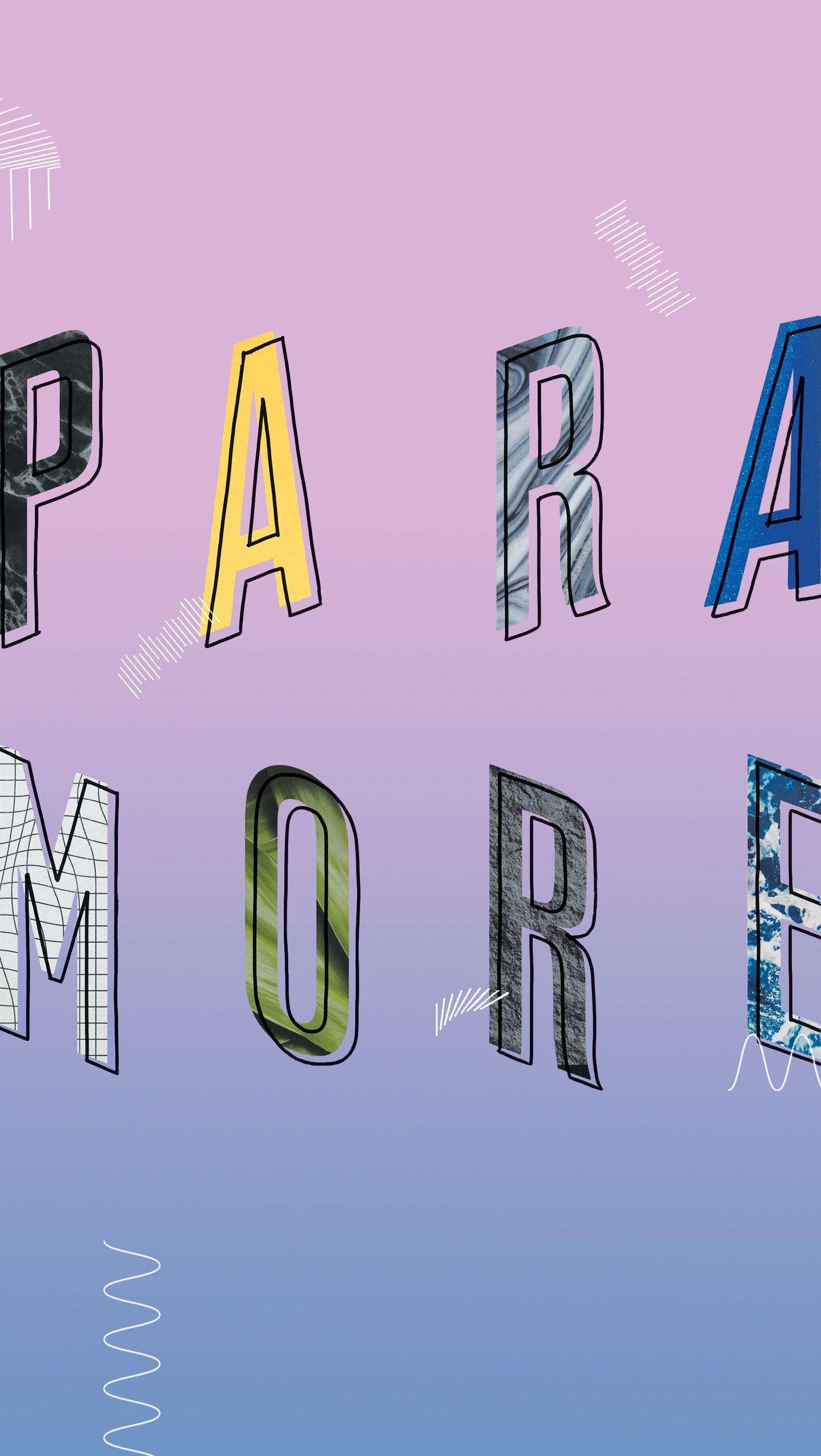 paramore logo bars wallpaper