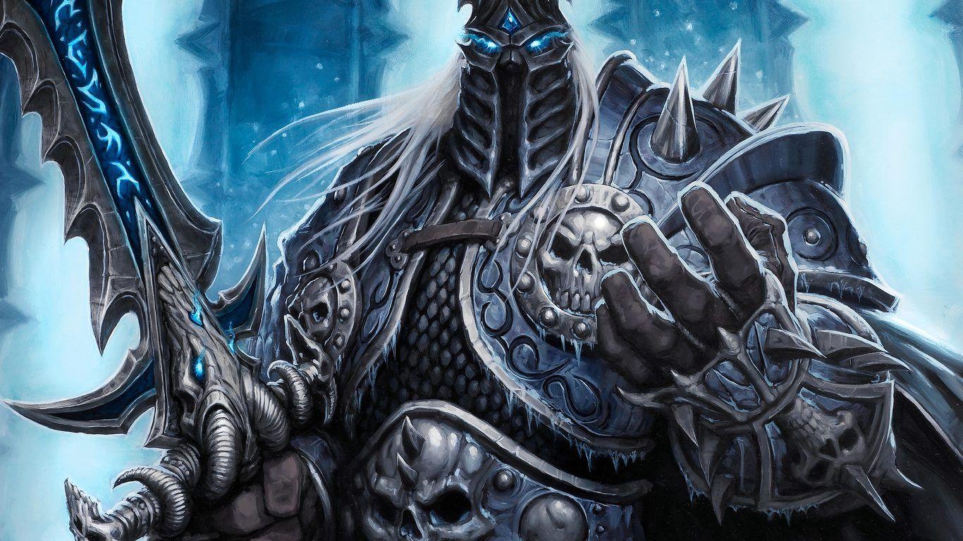 Lich King World Of Warcraft 4k 5k 1366x768 Resolution HD 4k