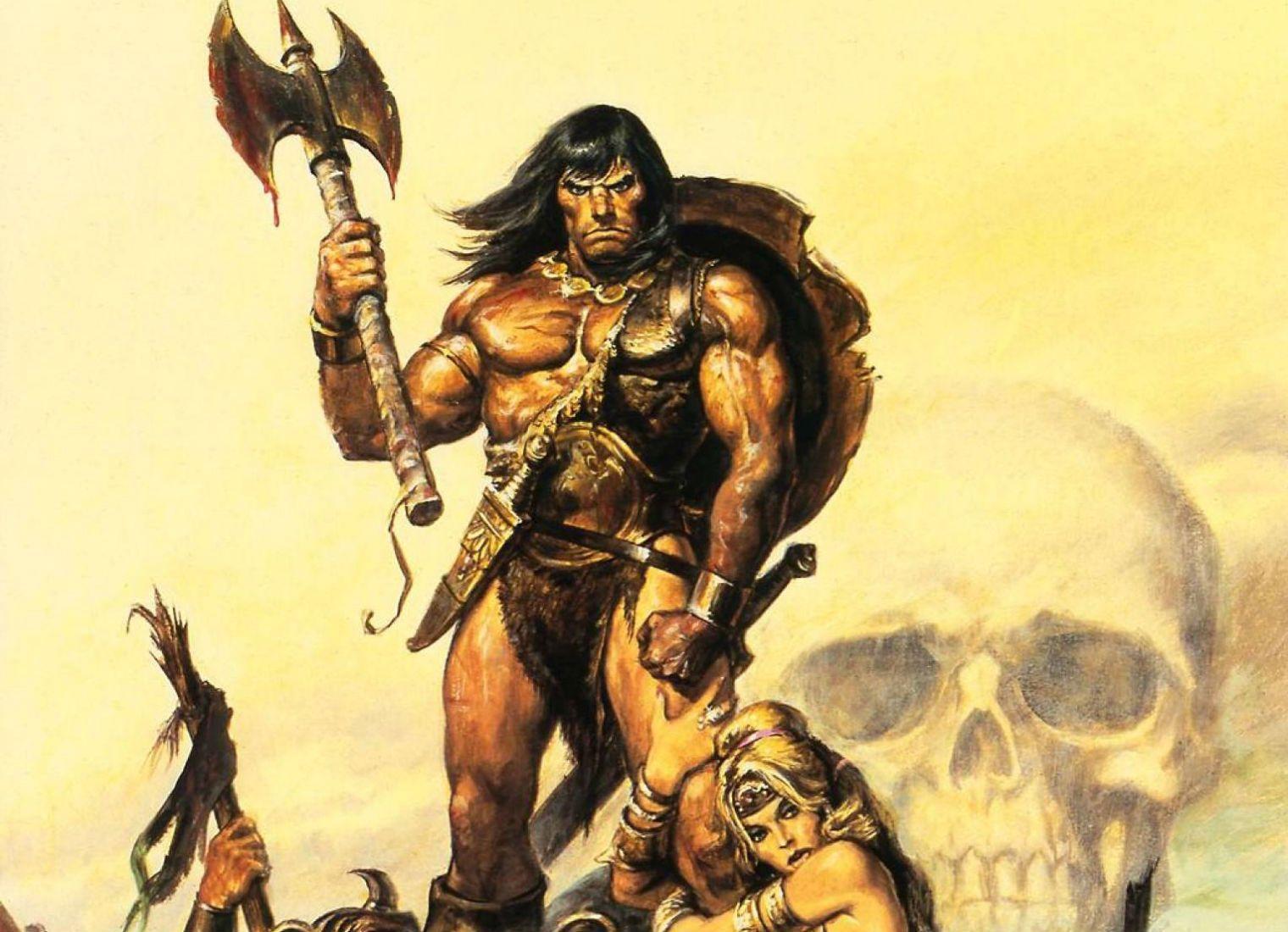 Conan The Barbarian Art HD Wallpaper, Backgrounds Image.