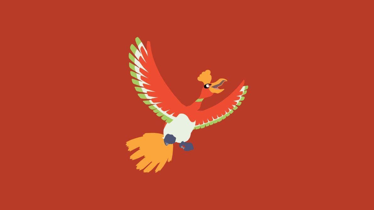 Minimalistic Wallpaper: Ho Oh