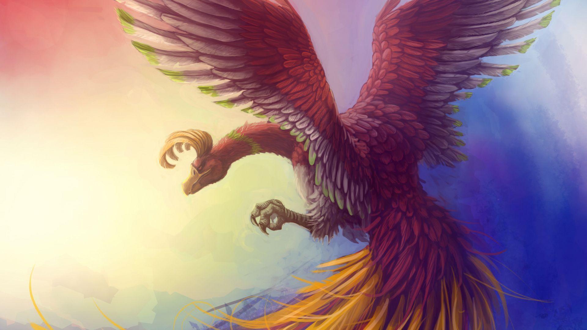 Realistic Ho Oh HD Desktop Wallpaper, Widescreen