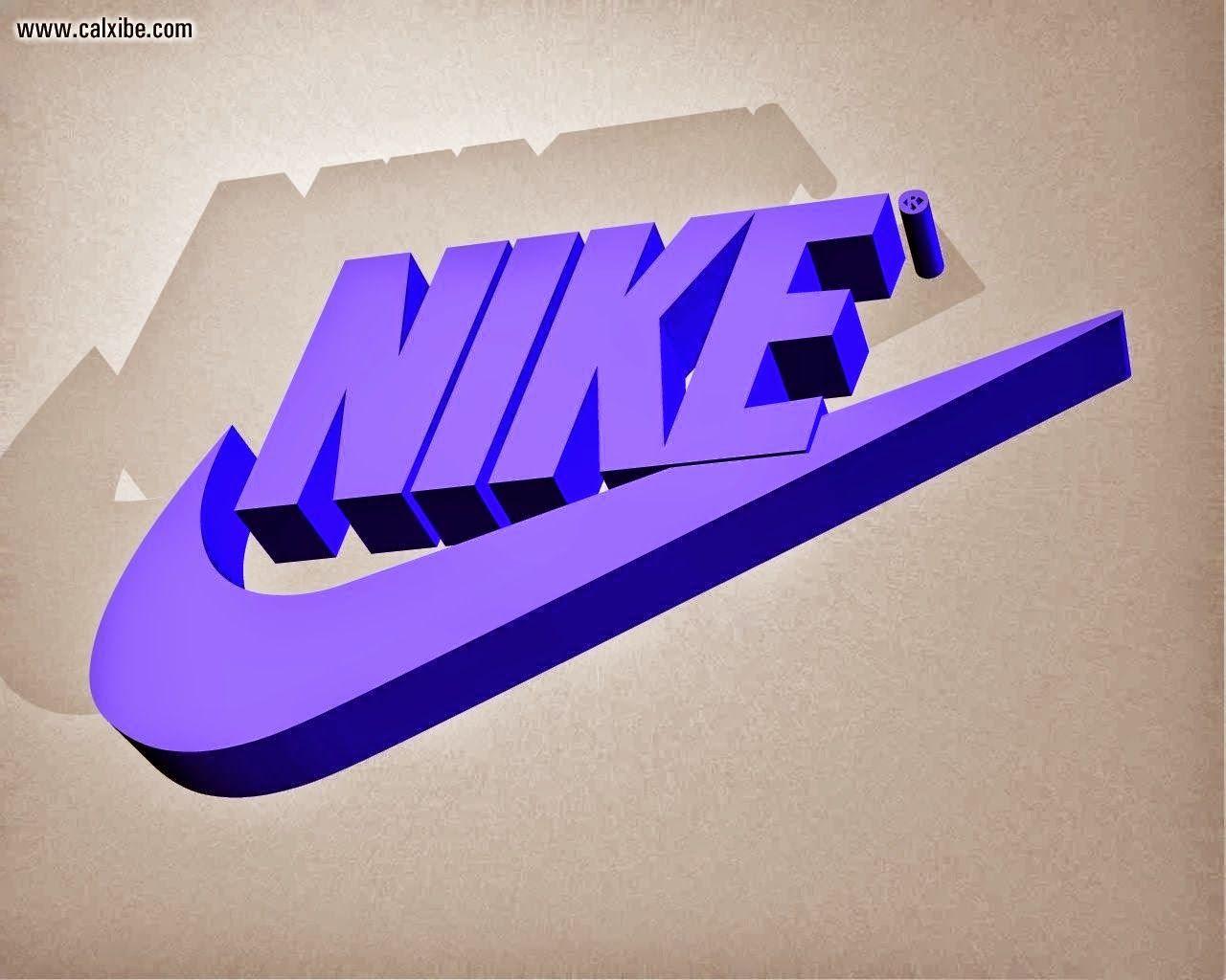 blue nike logo wallpaper