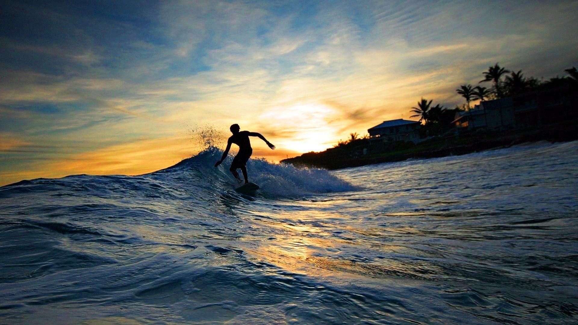 surfing wallpaper sunset Do