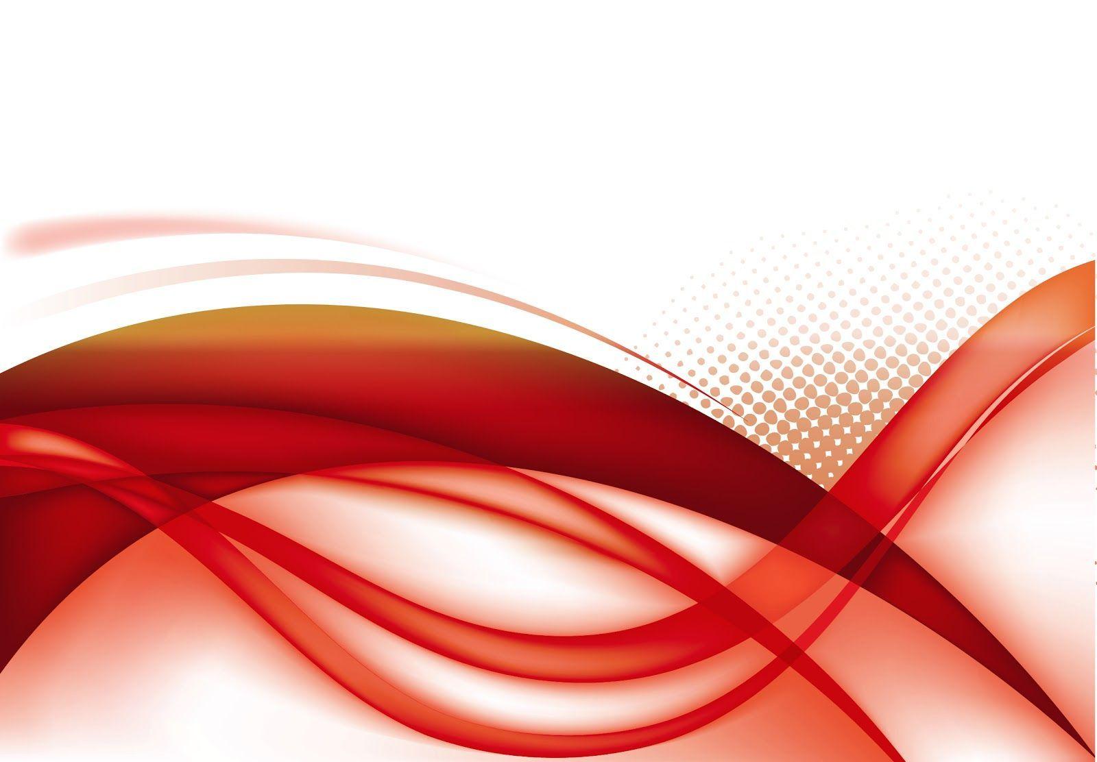 Red White Abstract Wallpaper
