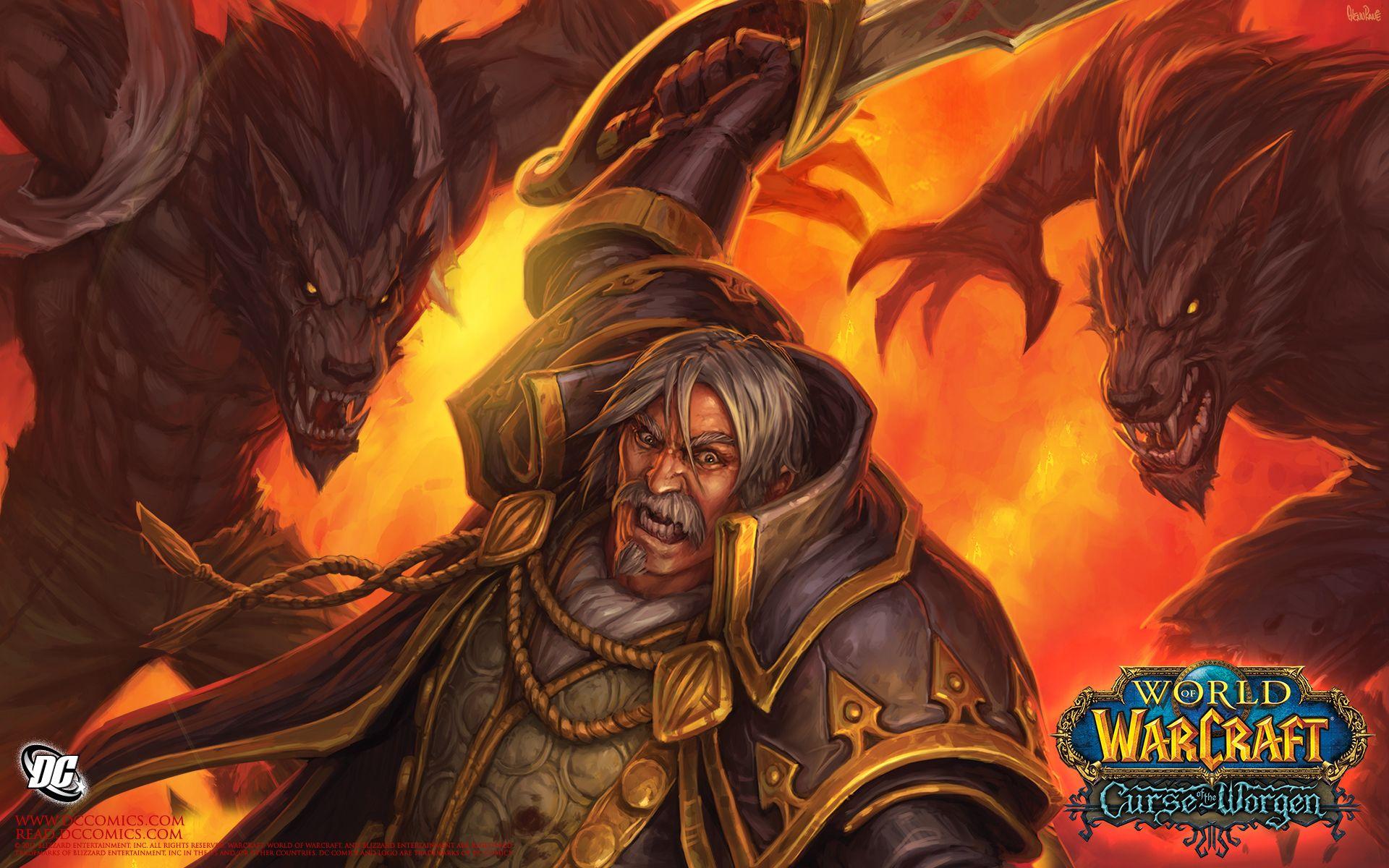 World Of Warcraft: Curse Of The Worgen Full HD Wallpaper